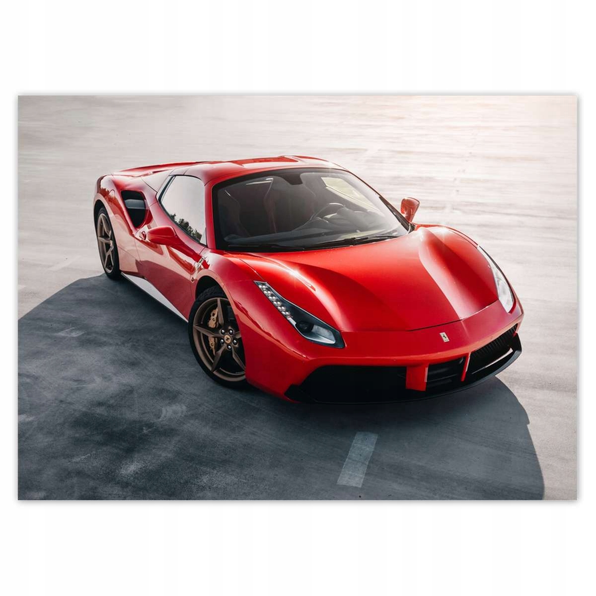 Fototapety 254x184 Červené Ferrari Střela