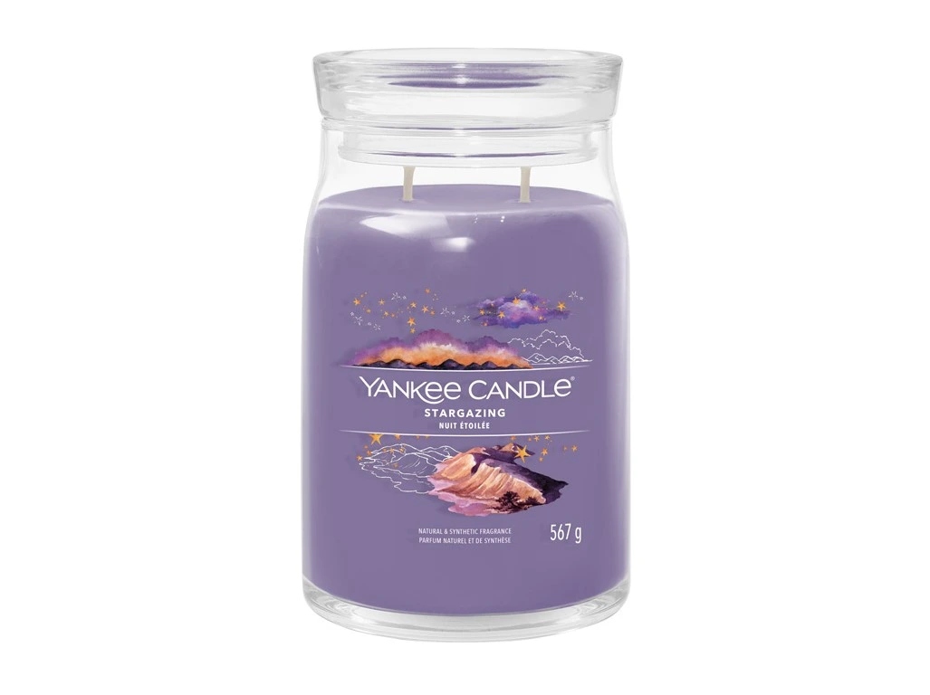 Yankee Candle vonná svíčka Signature ve skle velká Stargazing 567g