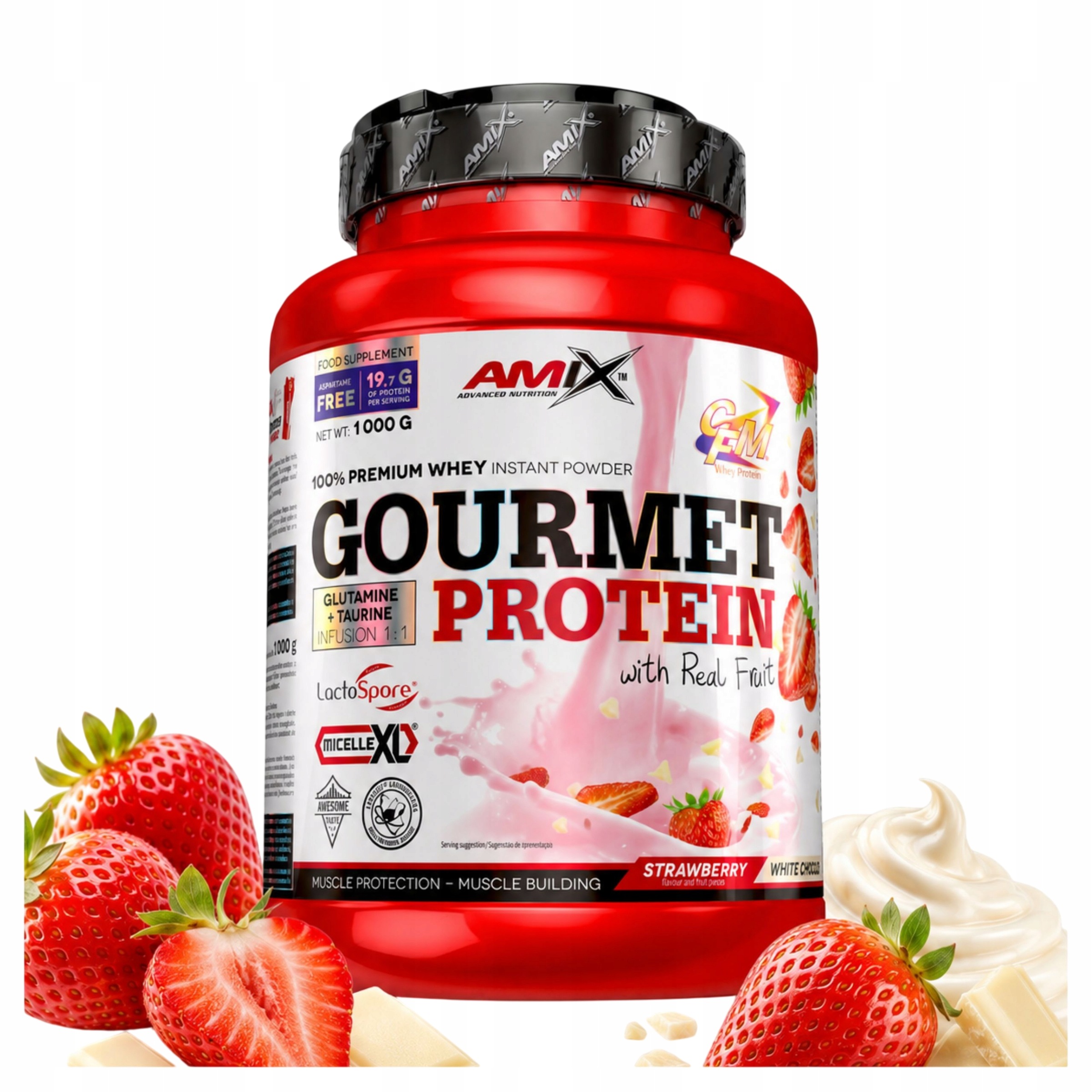 Proteinová Doplněk Stravy Proteinový shake na redukci kaseinu Wpc Wpi 1000 g