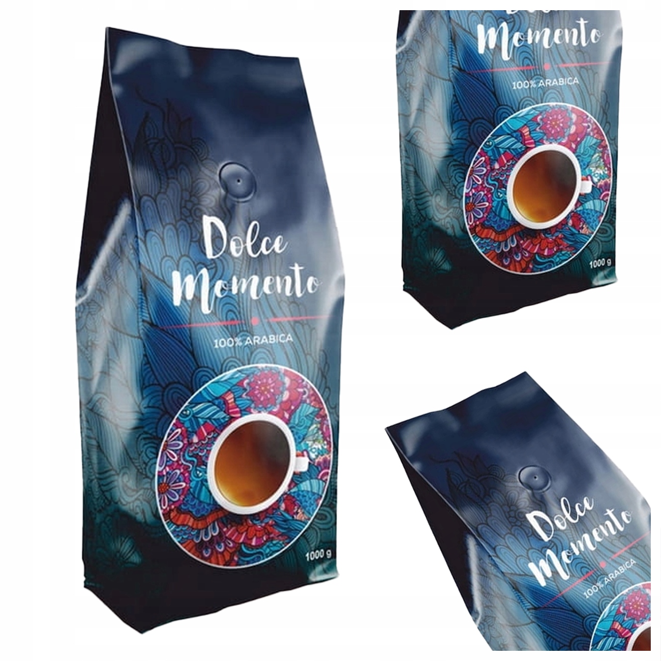 Levně Káva Zrnková Maestro Dolce Momento 1KG [100% Arabica] Zrno Chuť