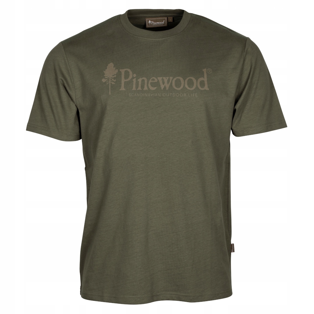Tričko Pinewood Outdoor Life 5445 tmavě zelená M