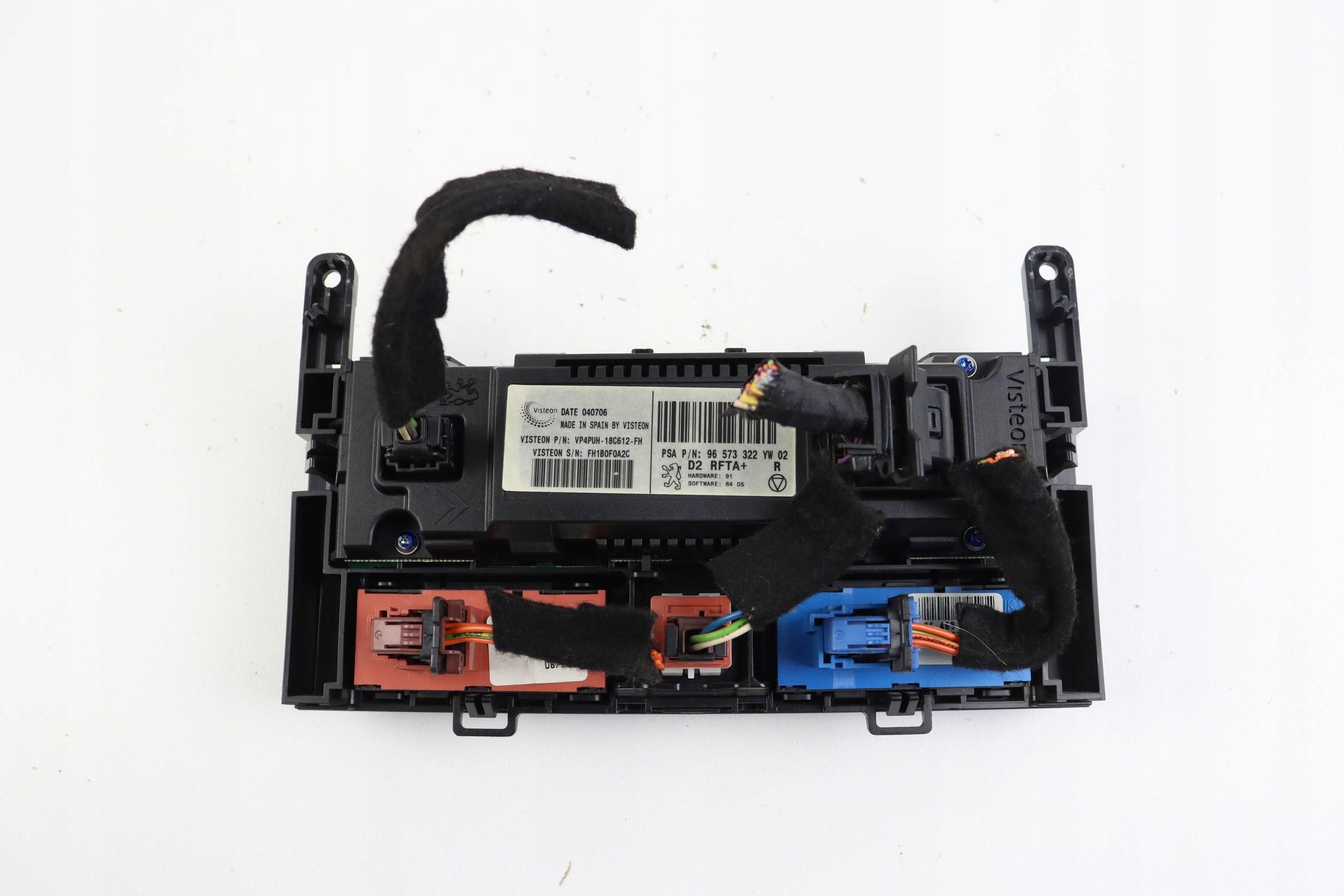 PEUGEOT 407 Unite commande clima Bouches buses 96573322 EUROPA