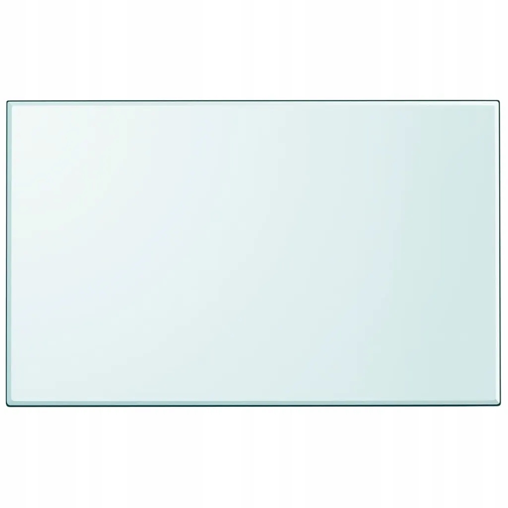 Deska stolu z tvrzeného skla 1000 x 620 mm, průhledný, 8 mm