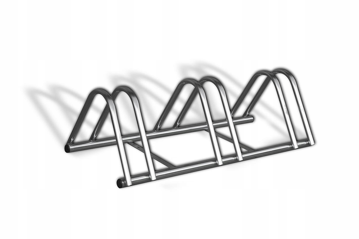 Stojak na 3 rowery stalowy ocynkowany