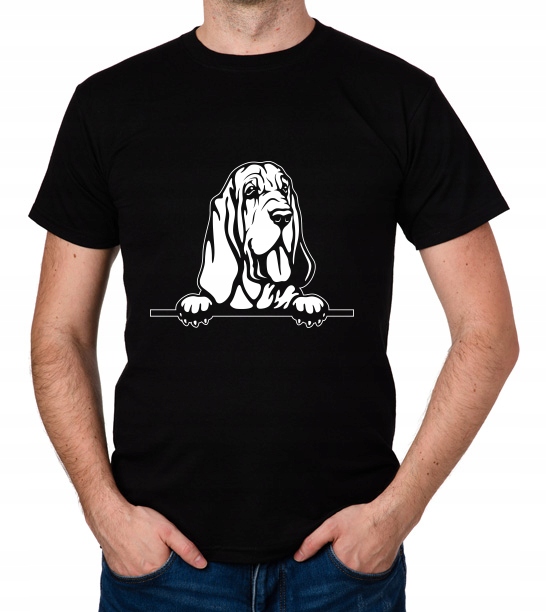 

koszulka Bloodhound Pies Dog Piesek Psiak prezent