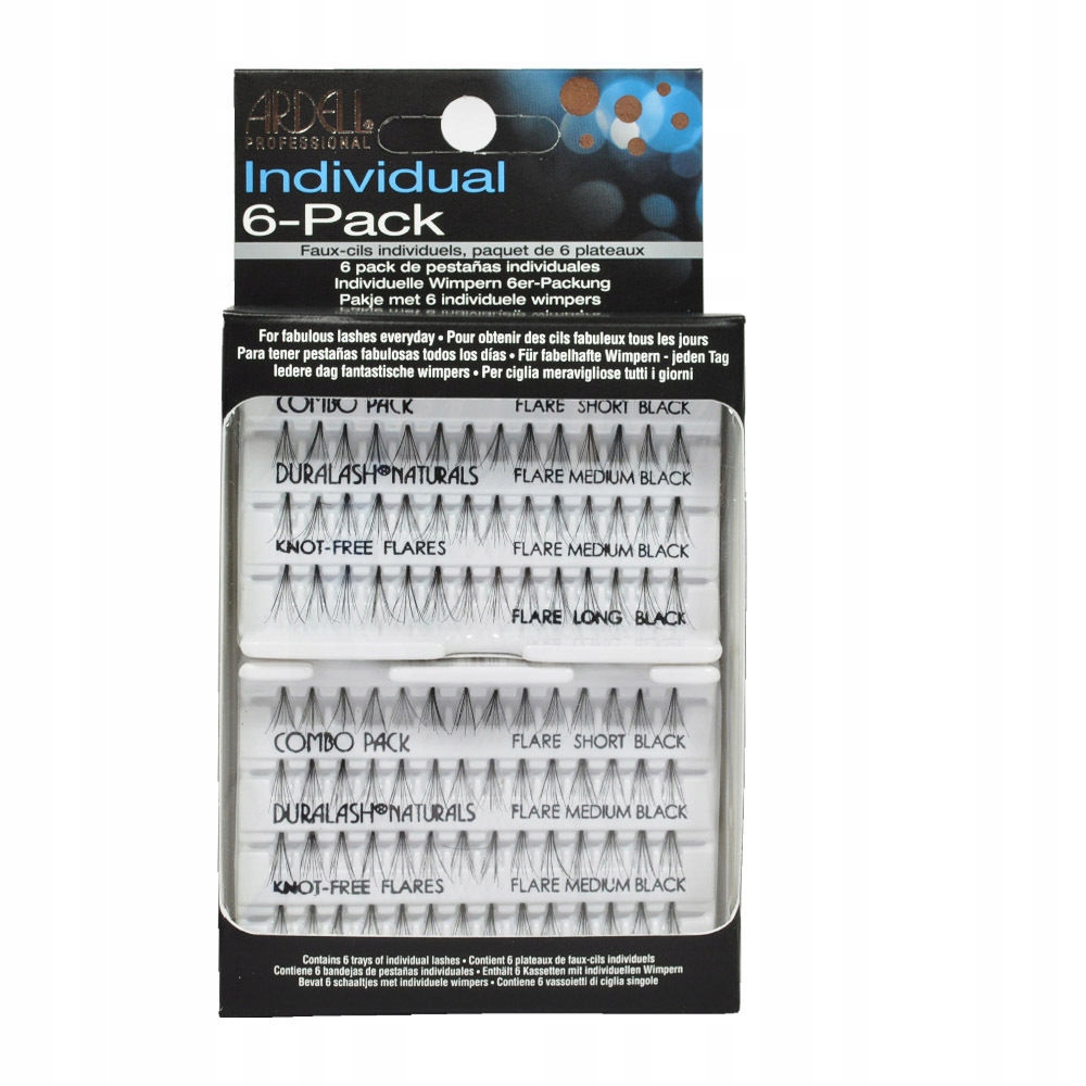 

Ardell COMBO6-PACK Kępki Rzęs Short Medium Long