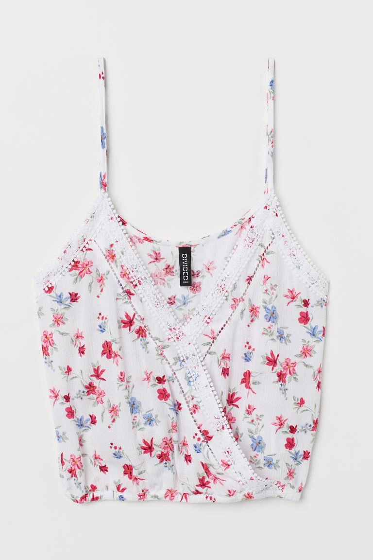 

top bluzka z koronką H&m 40 L trend N195