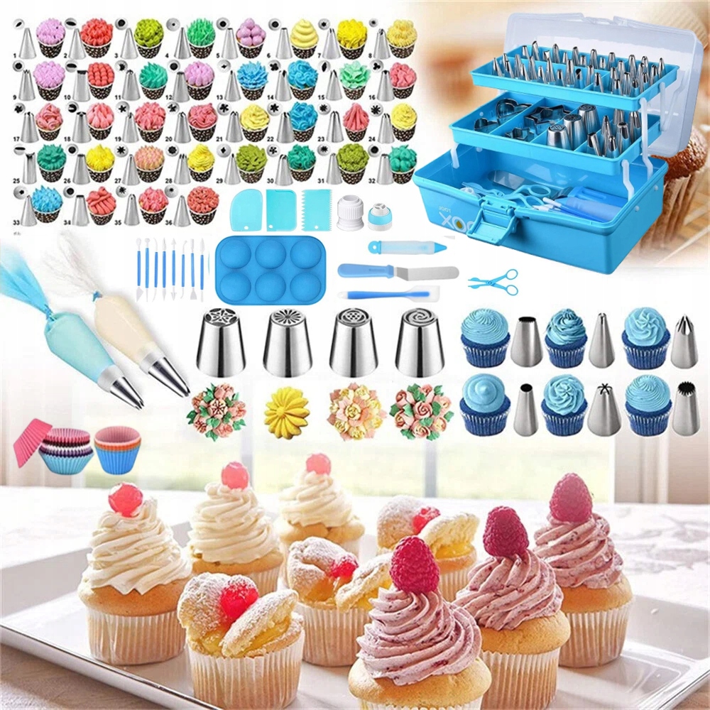 Velký Dekorační Set Pro Výrobu Dortů A Zdobení Dortů