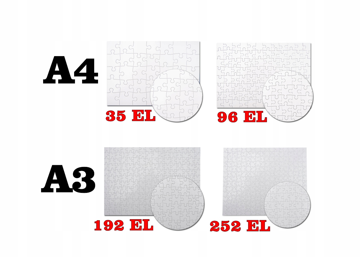 Puzzle MY LITTLE PONY z TWOIM NAPISEM A3/192EL Bohater brak