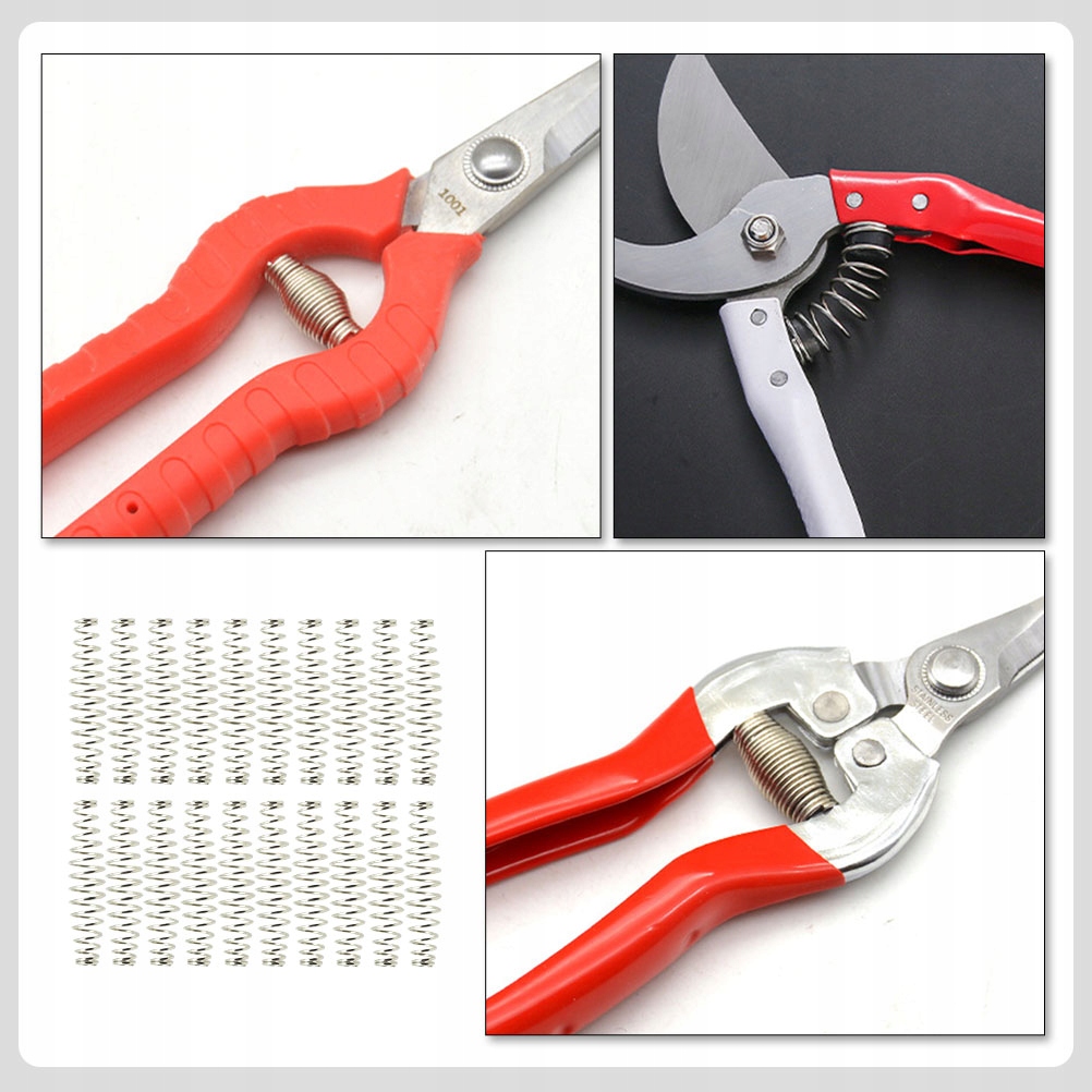 CZĘŚĆ SPRĘŻYNOWA NOŻYCE OGRODOWE ZE STALI NIERDZEWNEJ Marka bez marki