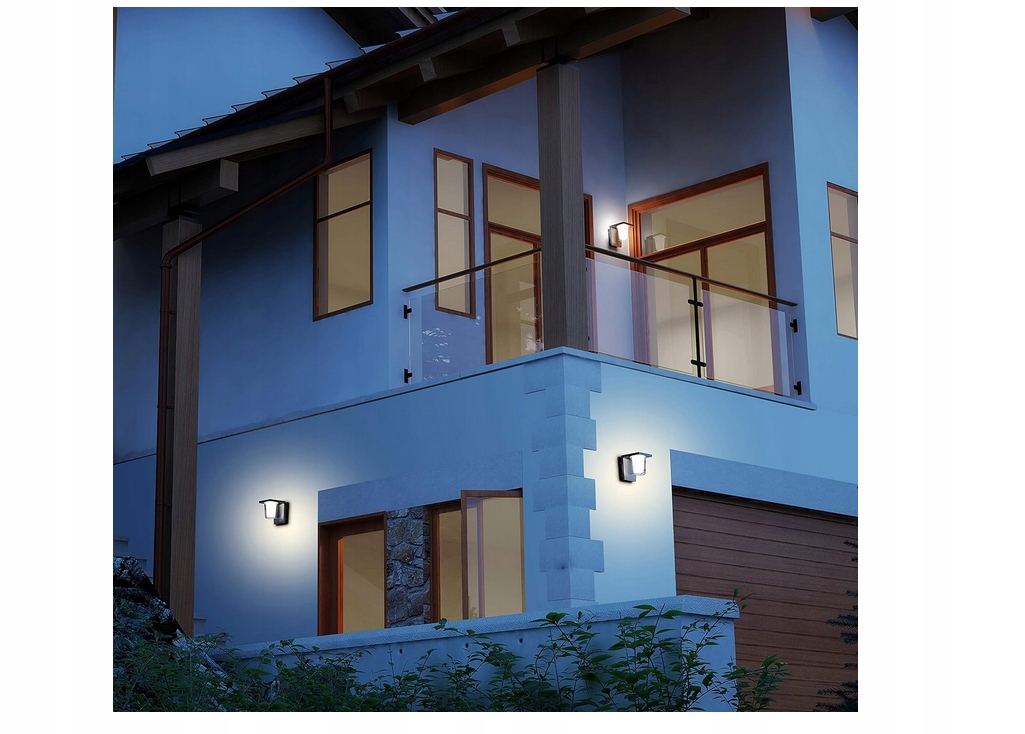 Kinkiet ogrodowy FLORNIA grafit zintegrowane źródło LED 13 W Kod producenta LAMPA ŚCIENNA ELEWACJA ZEWNĘTRZNA KINKIET LED