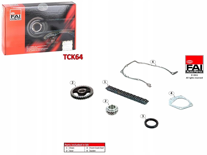 Fai Autoparts Sada Rozvodového Řetězu Seat Arosa 1