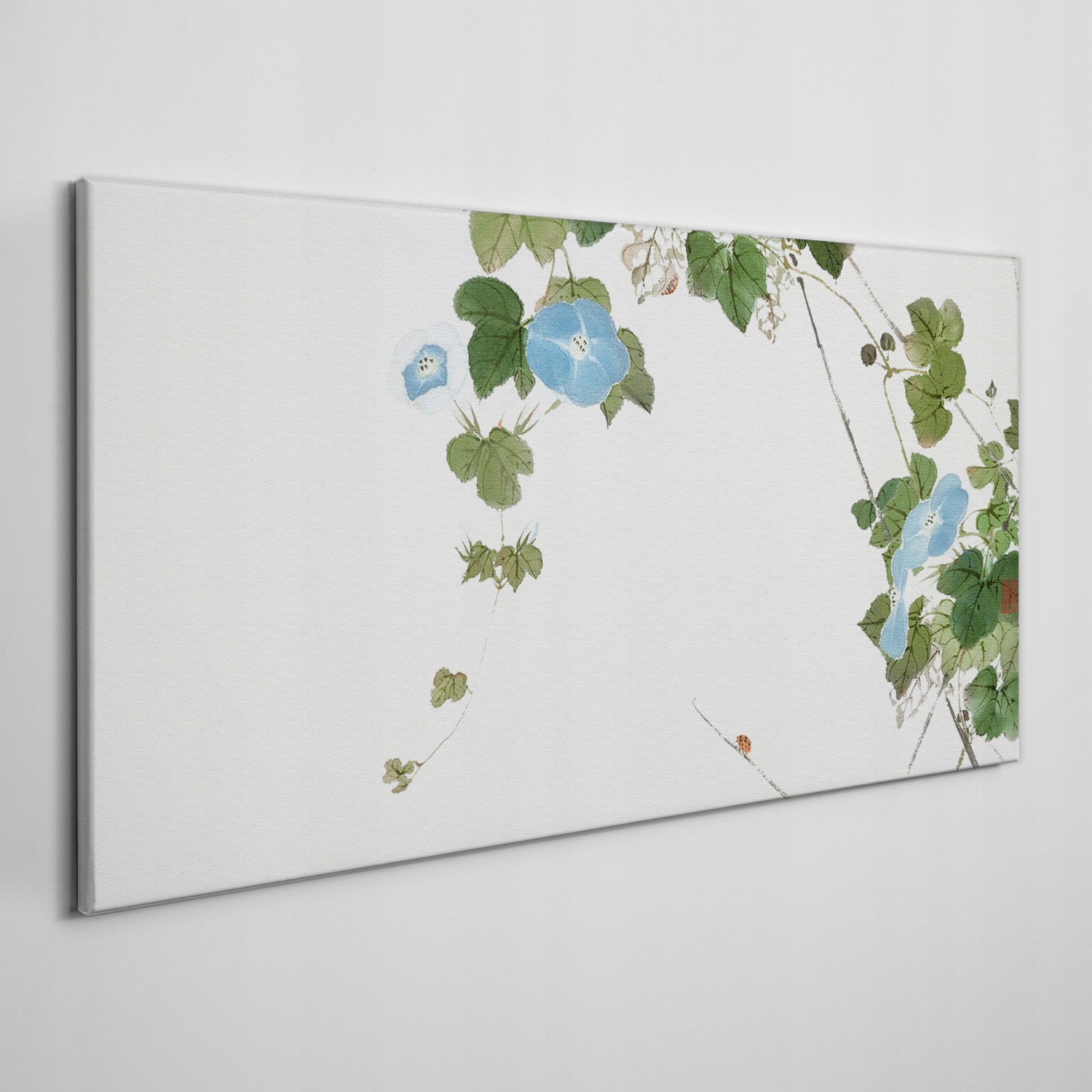 

Obraz ścienny na płótnie Owady i kwiaty 140x70 cm