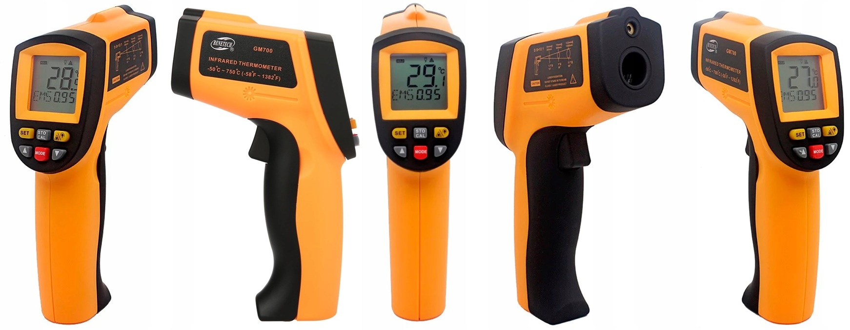 Pirometr GM700 Marka Benetech