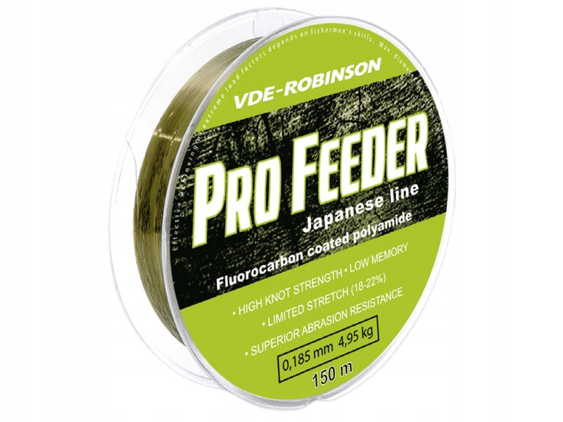 Żyłka Vde-robinson Pro Feeder 0.260mm 150 m Jasnobrązowy