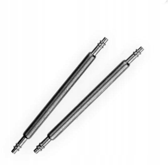 TELESKOP DO ZEGARKA SZEROKOŚĆ 18 MM - 4 SZT Marka bez marki