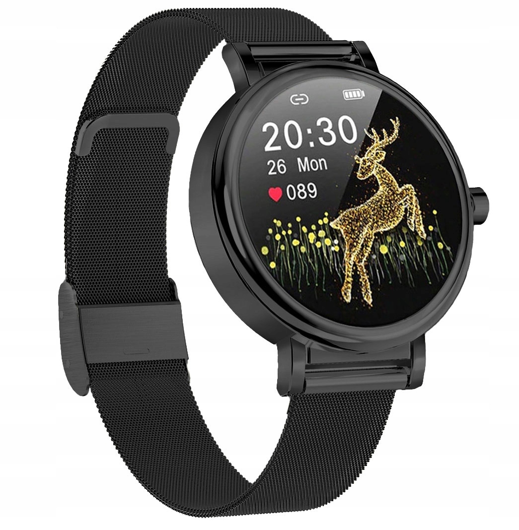 Dámské hodinky Chytré Hodinky Rubicon RNBE64 Černé