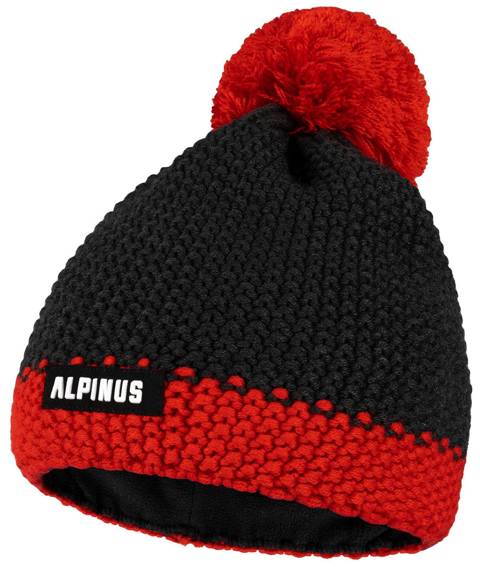 

Ciepła Czapka Zima Jesień Alpinus Wełna L/XL