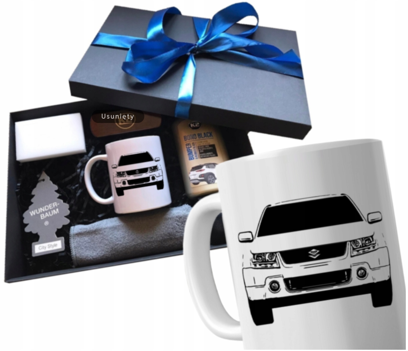 Sada automobilového hrnku dárek pro něj pro řidiče auta Suzuki