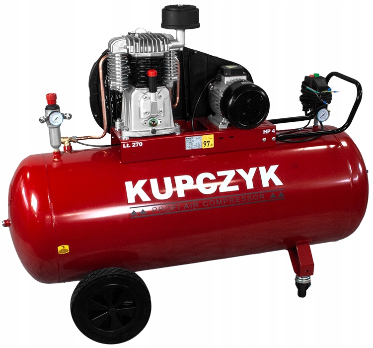 Kompresor Sprężarka 270 Litrów KK 590/270 5,5HP Kupczyk Kod producenta KK 590/270 5,5HP