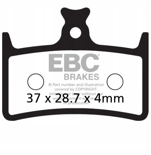 Klocki EBC CFA647 Hope RACE EVO E4 TECH 3 E4