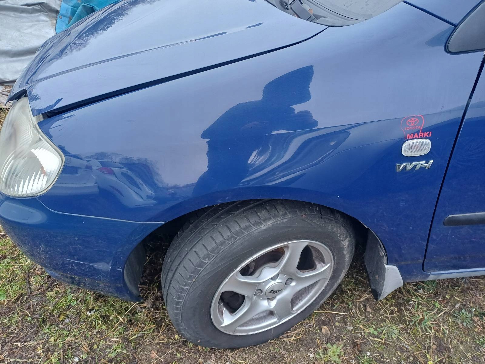complete front bonnet bumper light fender TOYOTA COROLLA E12 8Q4