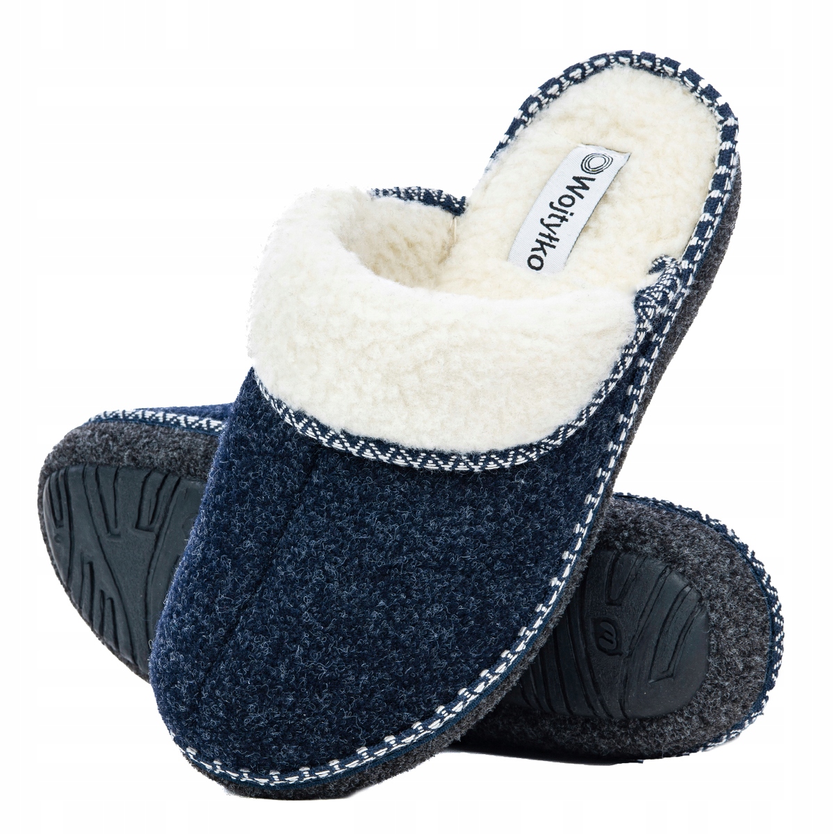 

Kapcie filcowe ciepłe wsuwane Wojtyłko