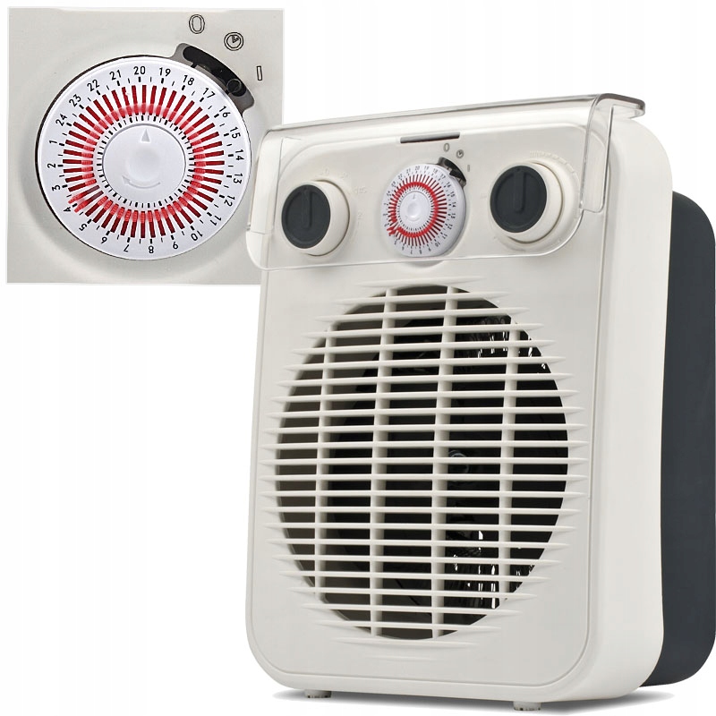 

Termowentylator Farelka Grzejnik timer 2000W