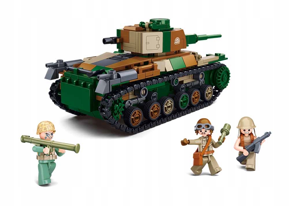 

Klocki Sluban Średni Czołg 2W1 TYP97 Wojsko Armia