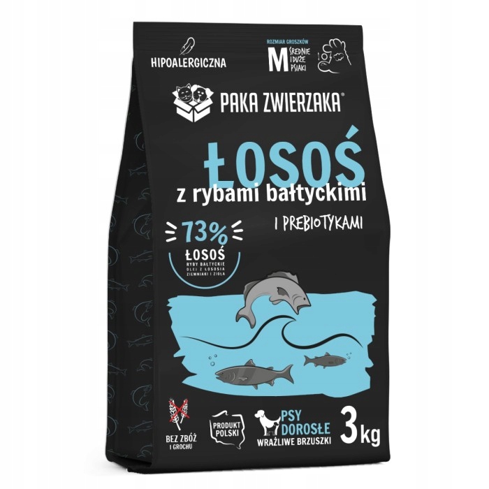 Levně Paka Zwierzaka Seventh Heaven Losos s baltskými rybami 3 kg