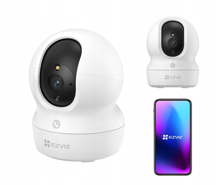 Kamera obrotowa Niania Ezviz CP1 Pro Full Hd Wi-Fi Detekcja osób i dźwięków
