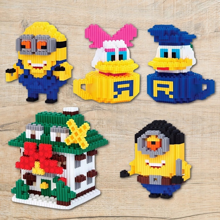 PRZESTRZENNE KLOCKI KONSTRUKCYJNE 3D DLA DZIECI ZESTAW MAŁY GENIUSZ 320 el Kod producenta Prezent dla dziecka