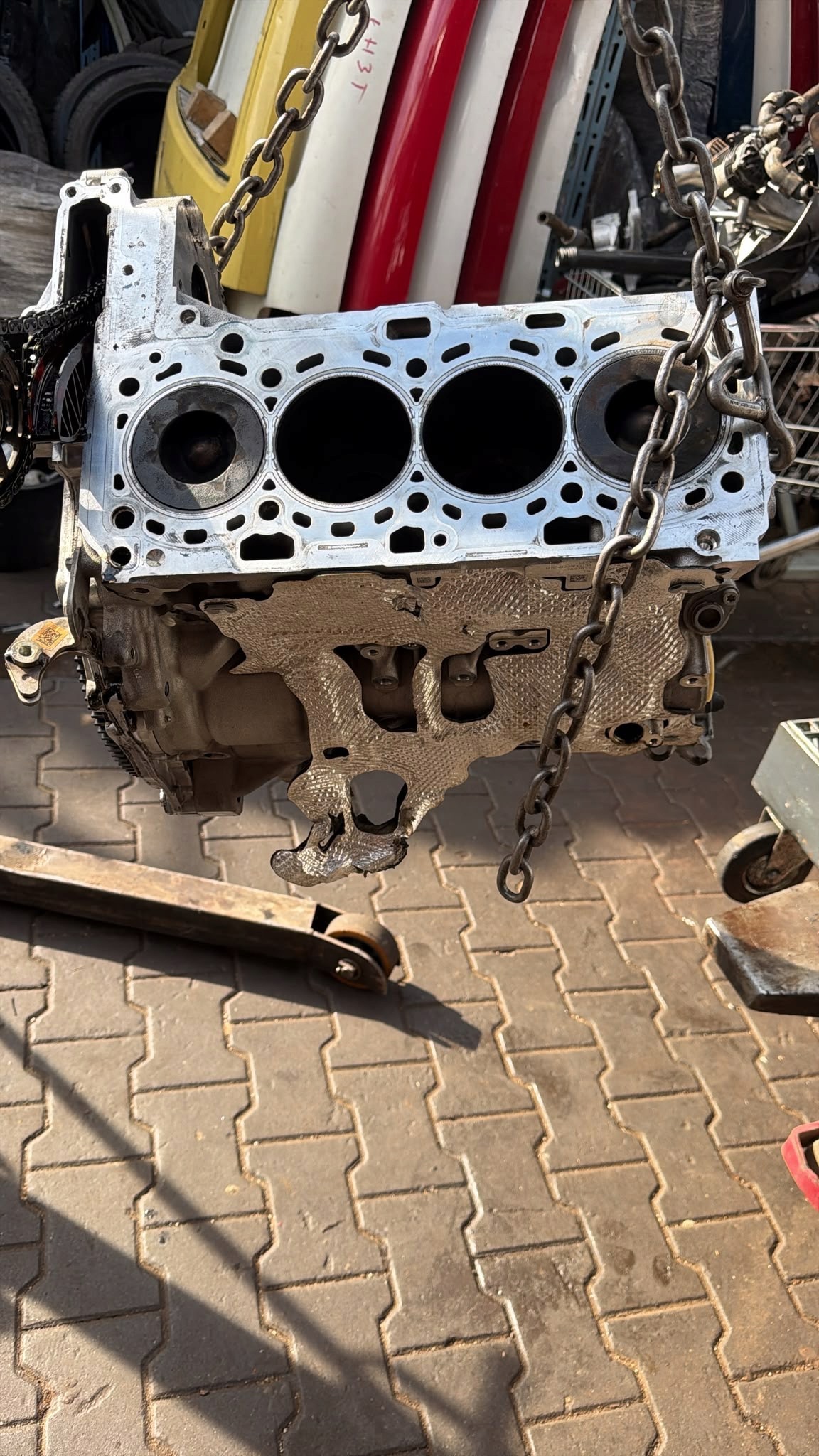engine BLOK DOL BMW B47D20B 10TYS KM 2024R