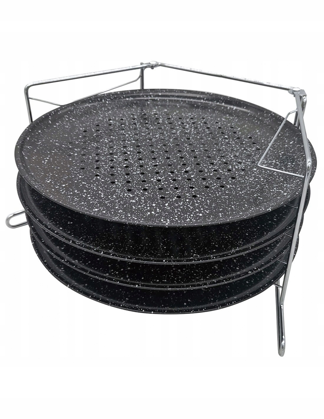 

Zestaw 4 Form Do Pizzy Stelaż Kinghoff KH-1553