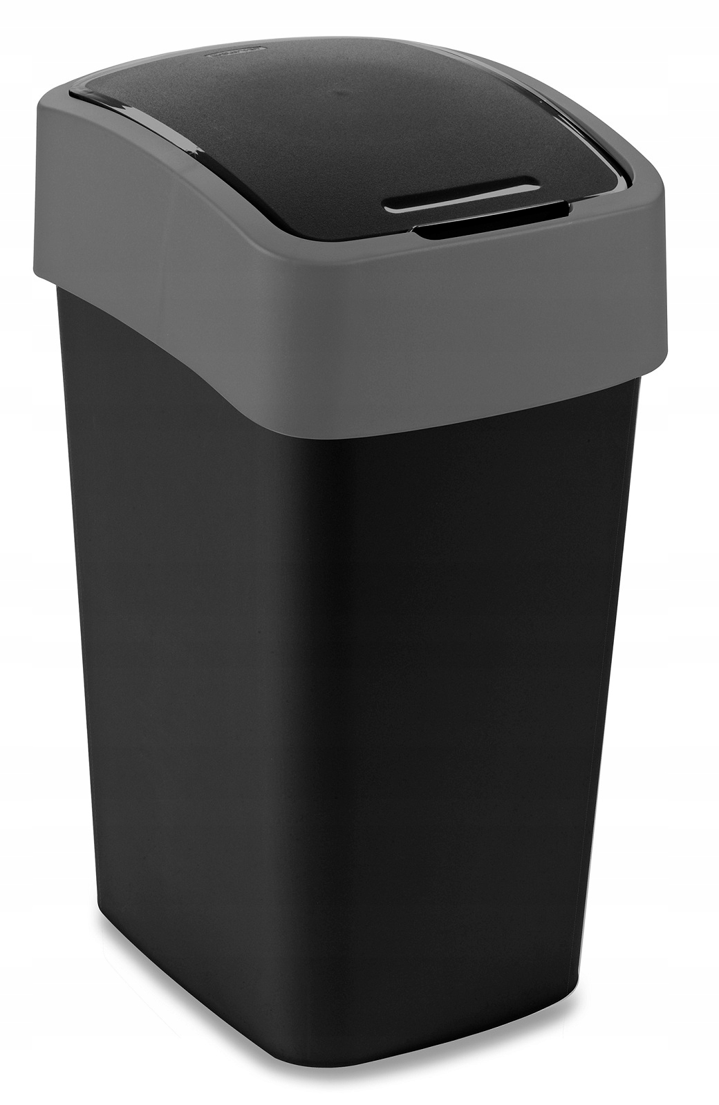 

Kosz na śmieci Flip Bin 25l Curver czarny/srebrny