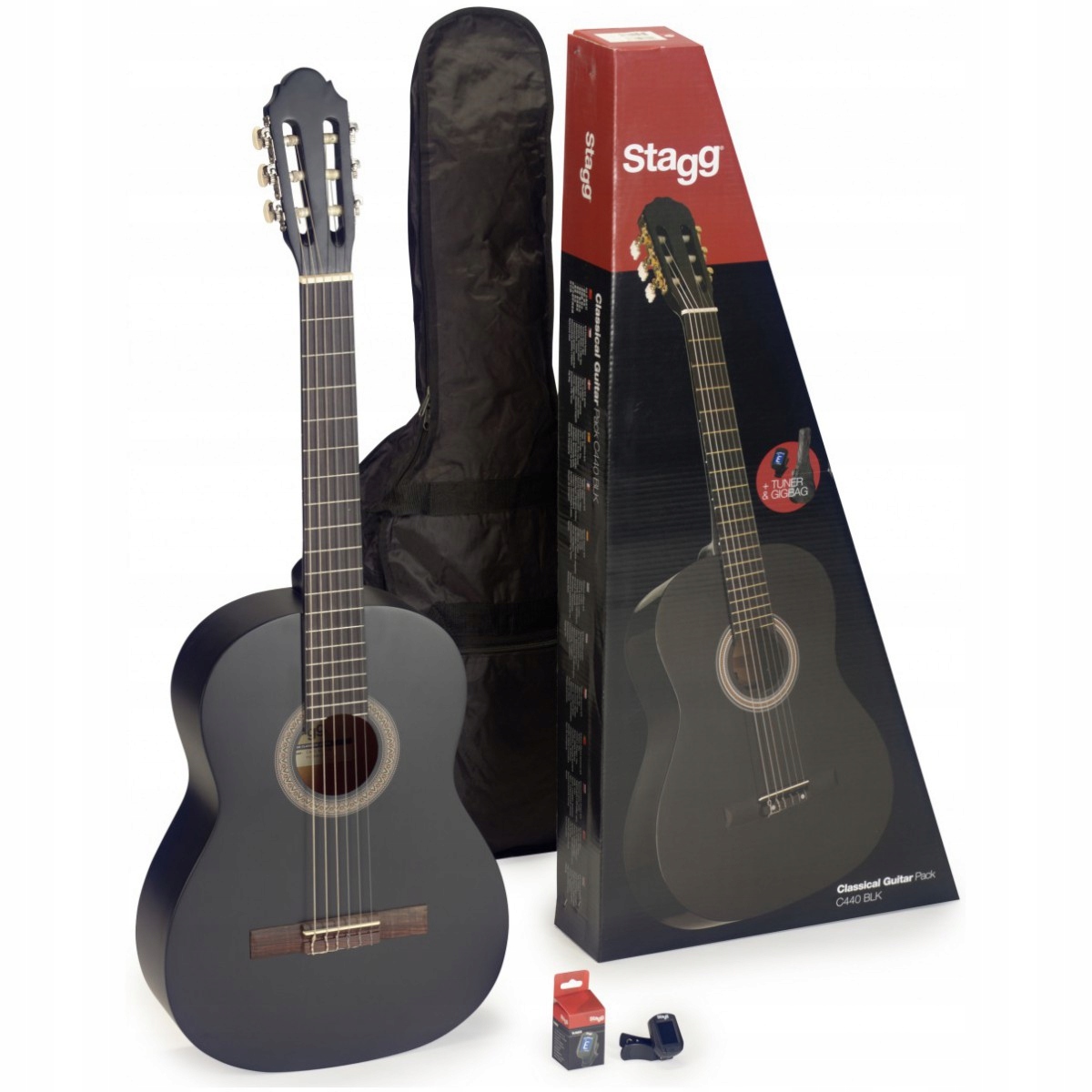 Stagg C440 M Blk Pack, kytarová sada