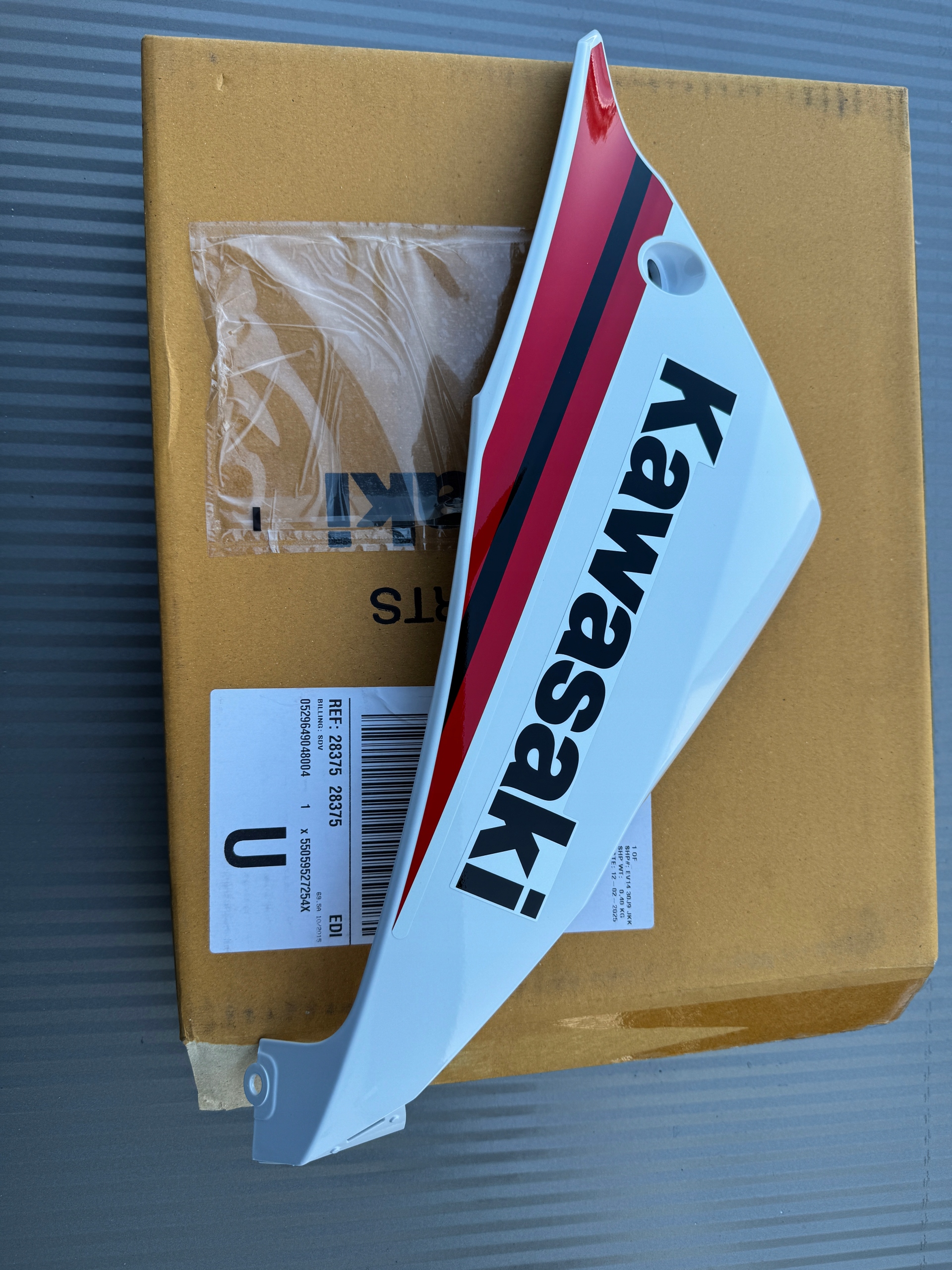 Kawasaki Ninja 650 nová krytka ľavá kawasaki 55028-0599