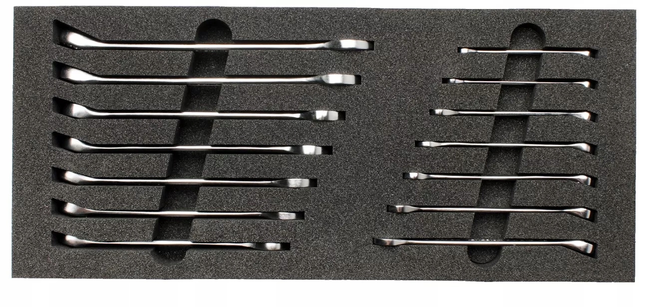 Vložka do schránky, sada očkoplochých klíčů 6-19 mm Mjw