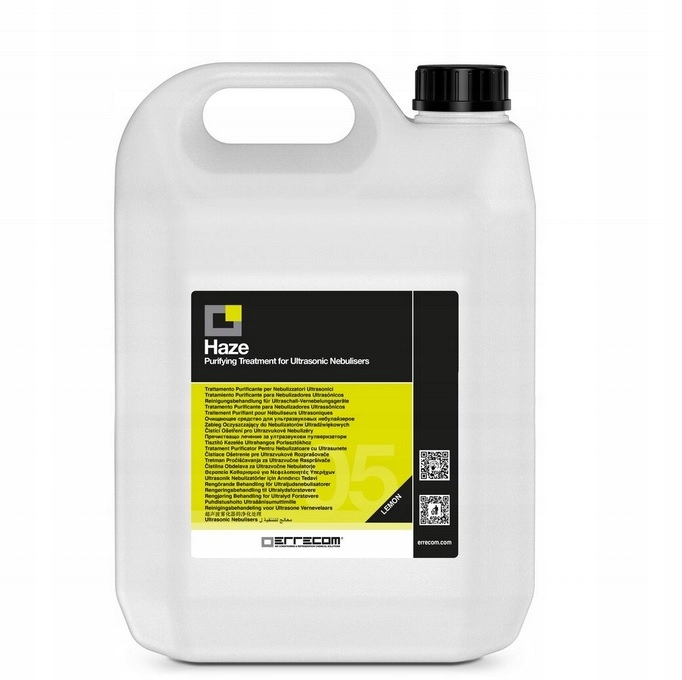 Płyn Haze Lemon 5l do urządzenia ultradzwiękowych Atom Machine Errecom