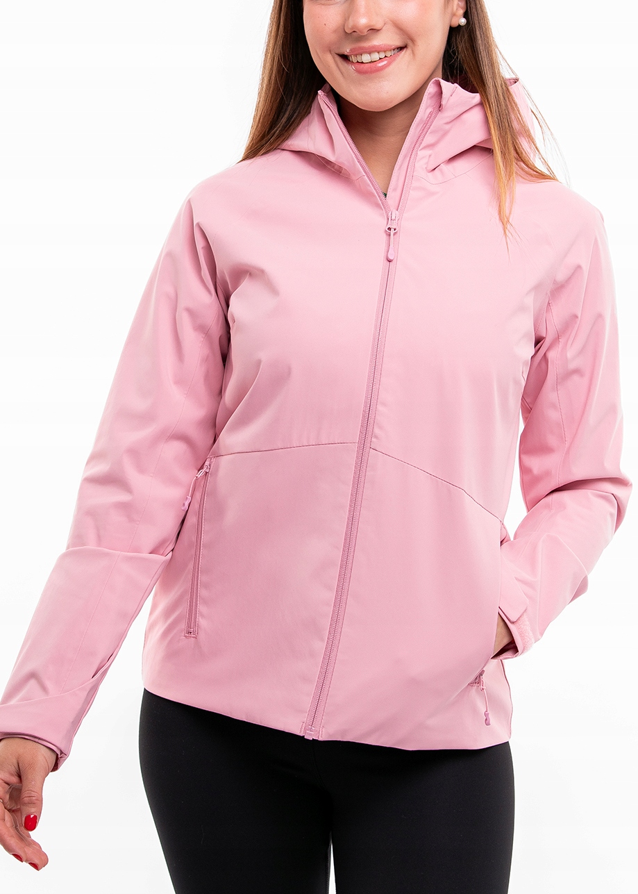4F Dámská softshellová bunda s kapucí, rozepínatelná proti dešti, vel. S