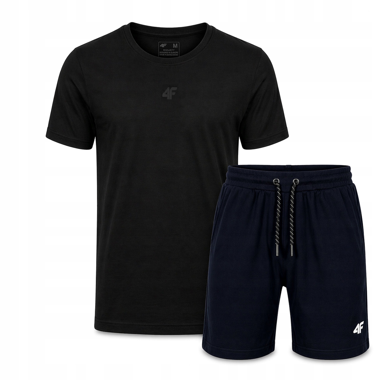 Komplet 4F Pánské Tričko Kraťasy Sportovní Set Pro Každodenní Nošení 3XL SS26
