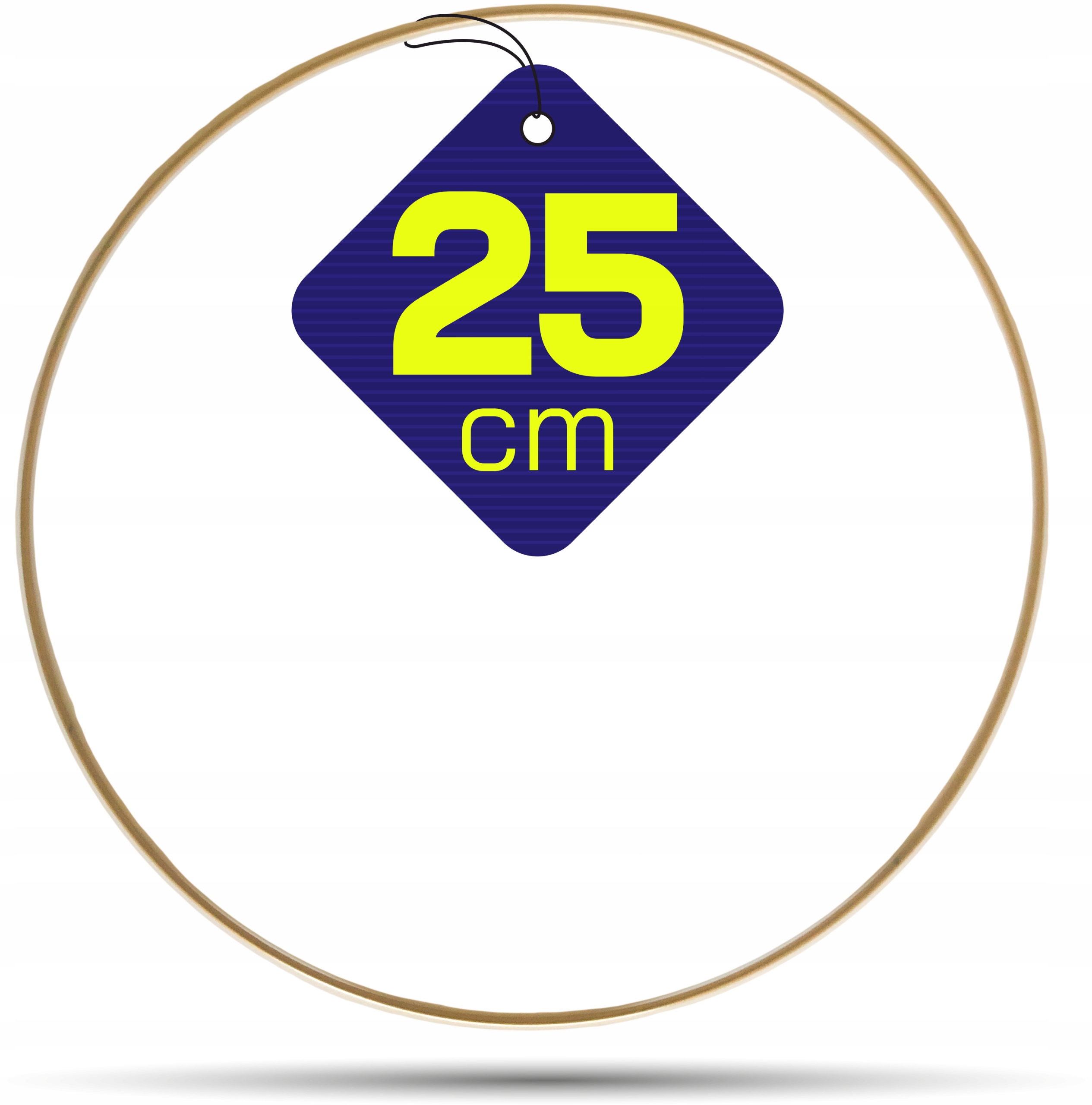 

metalowa obręcz Złota Mat kółko do łapaczy snów 25