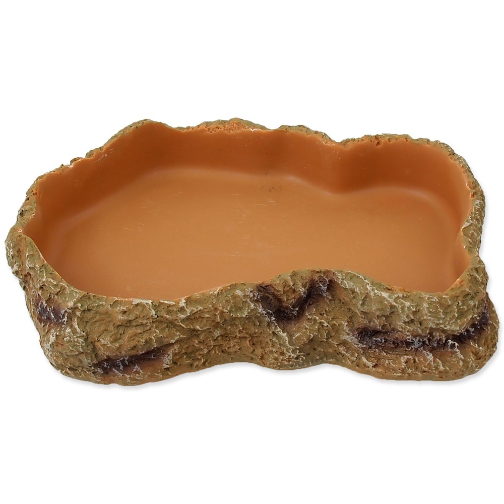 Miska Do Terária Miska Na Vodu Krmivo Pro Plazy M 19,2X13,5X4 CM