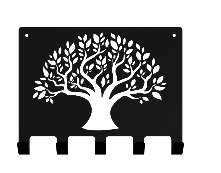 

Wieszak Drzewo Na Ubrania Ręczniki Czarny Loft