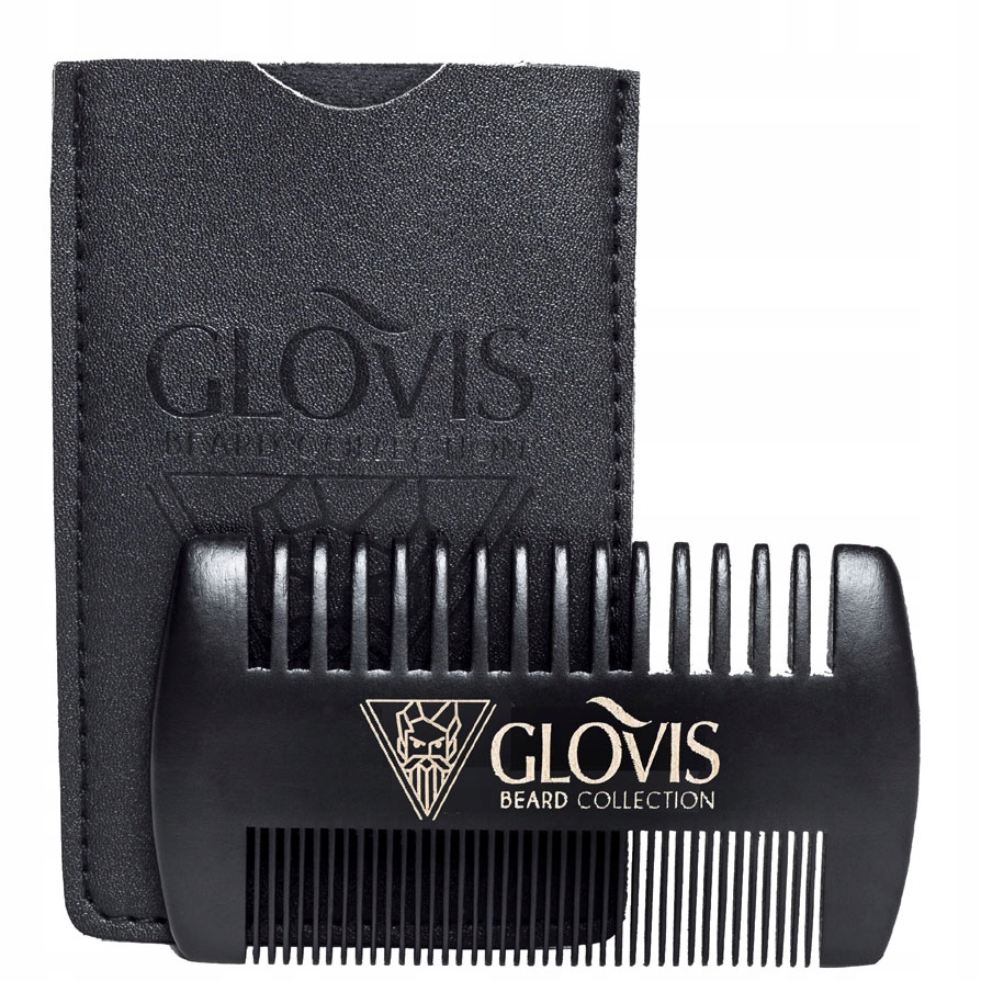 GLOVIS Beard Kit BOX Kefe Olló Fésű Méret teljes méretű termék