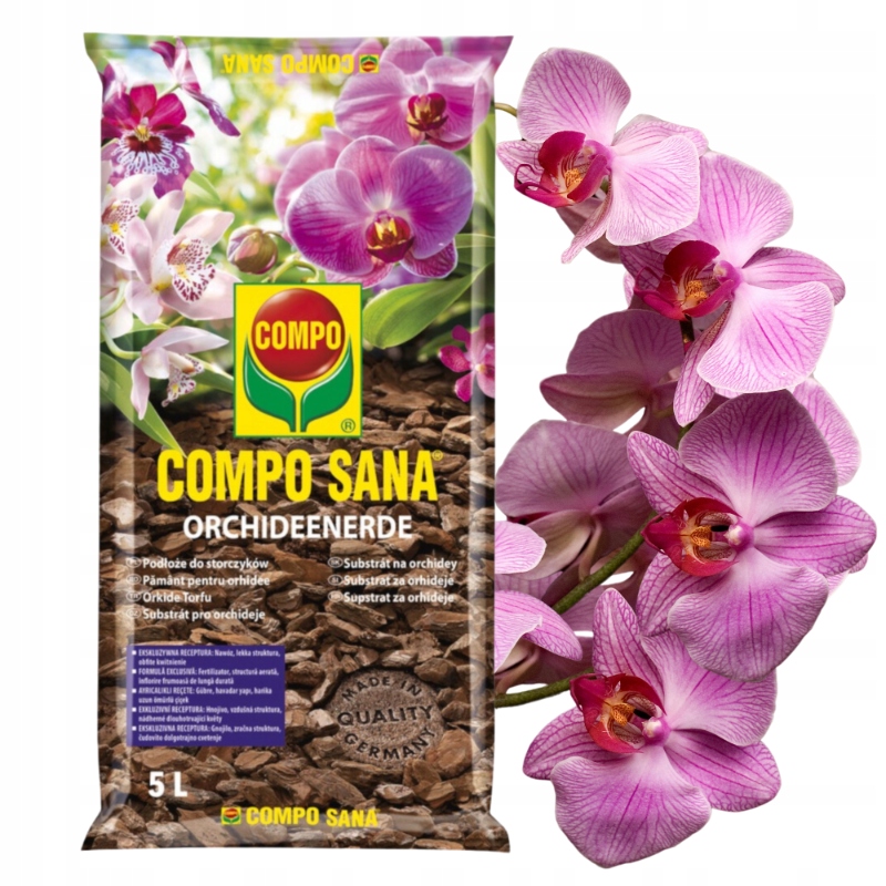 PODŁOŻE DO STORCZYKÓW PROFESJONALNE COMPO SANA 5L