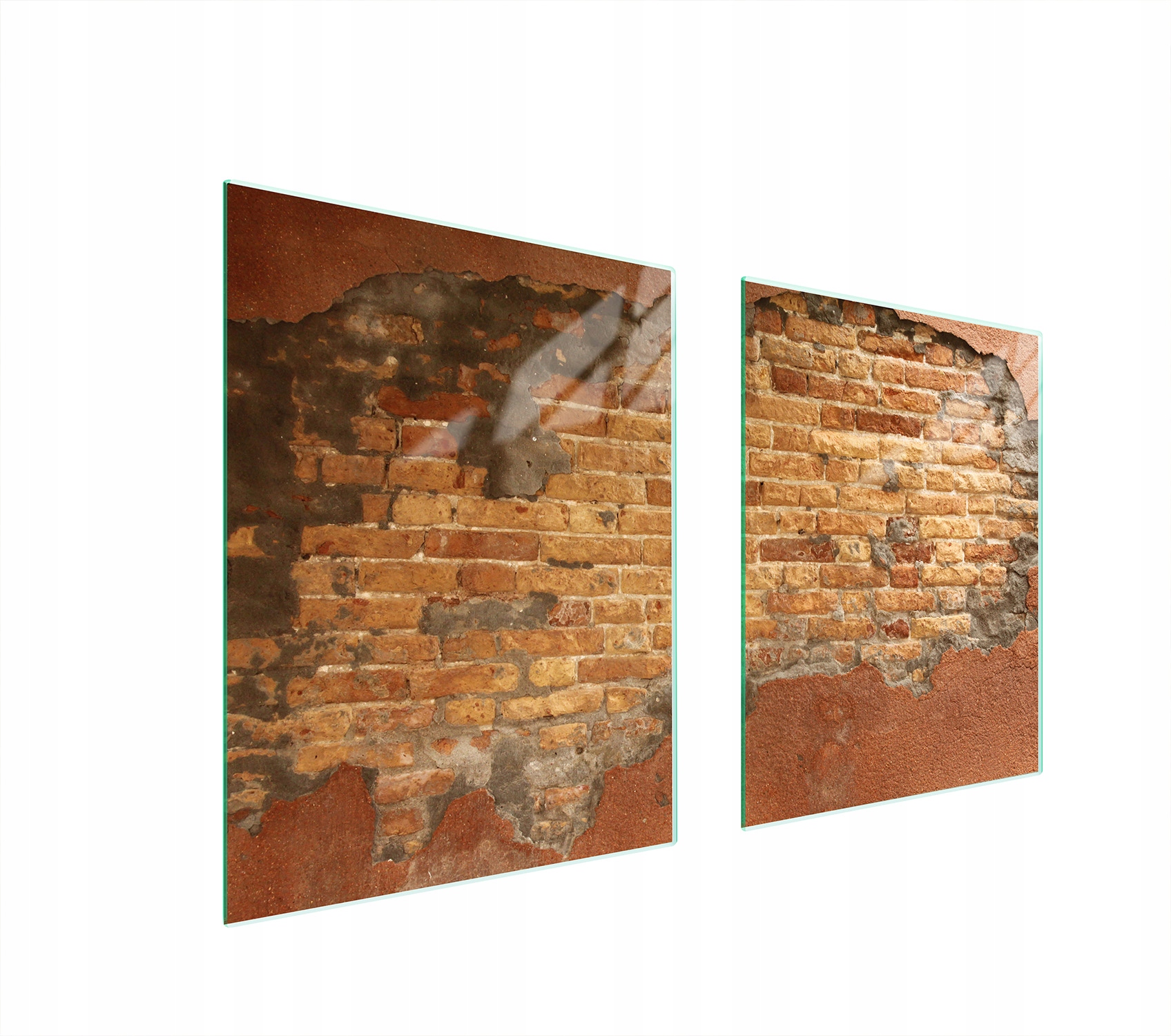 Skleněná Ochranná Deska Na Sporák 85x52 Cihla Tvrzené Sklo