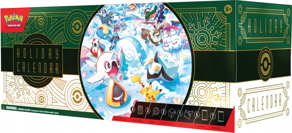 Pokemon TCG: календарь приключений (2024)