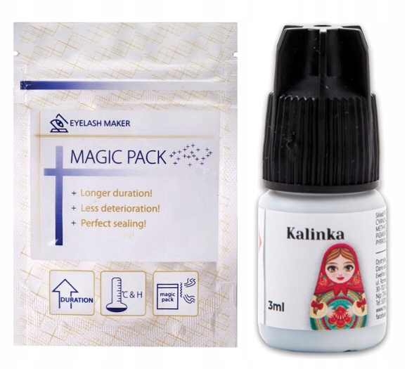 Klej do rzęs Kalinka Magnitica Lashes 3ml + GRATIS