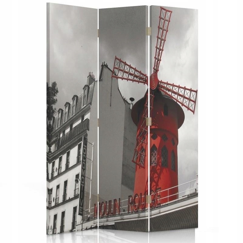 Dekorační Paraván Paříž Moulin Rouge 110x170